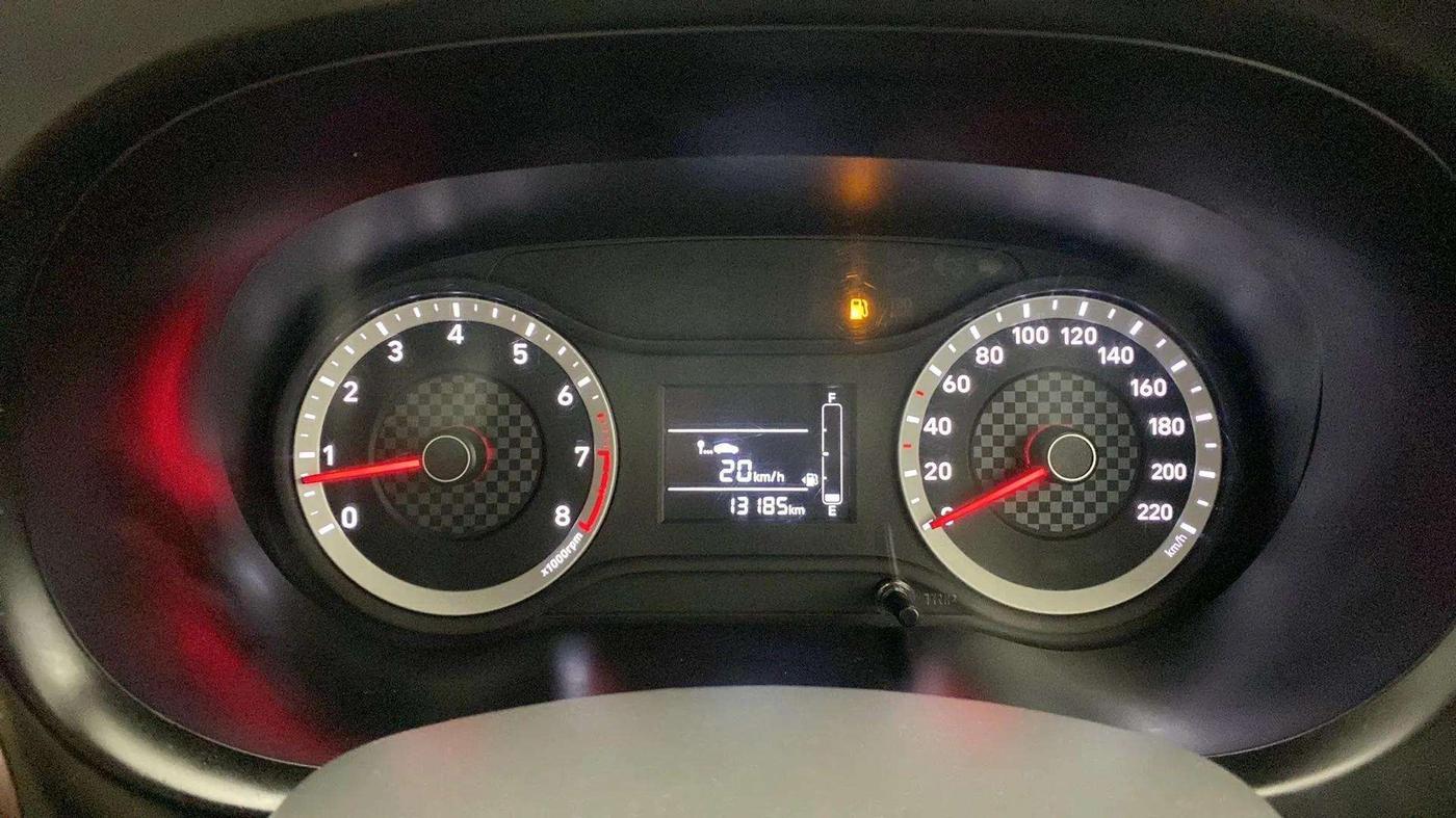 2020 Hyundai AURA S 1.2, Petrol, Manual, 13,330 km, Odometer Image