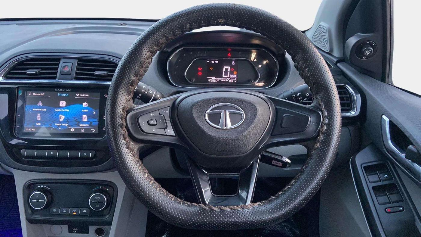 2021 Tata Tiago XZ PLUS PETROL, Petrol, Manual, 47,079 km, Steering Wheel Close Up