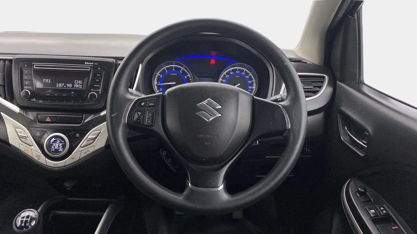 2017 Maruti Baleno DELTA PETROL 1.2, Petrol, Manual, 67,779 km, Steering Wheel Close Up