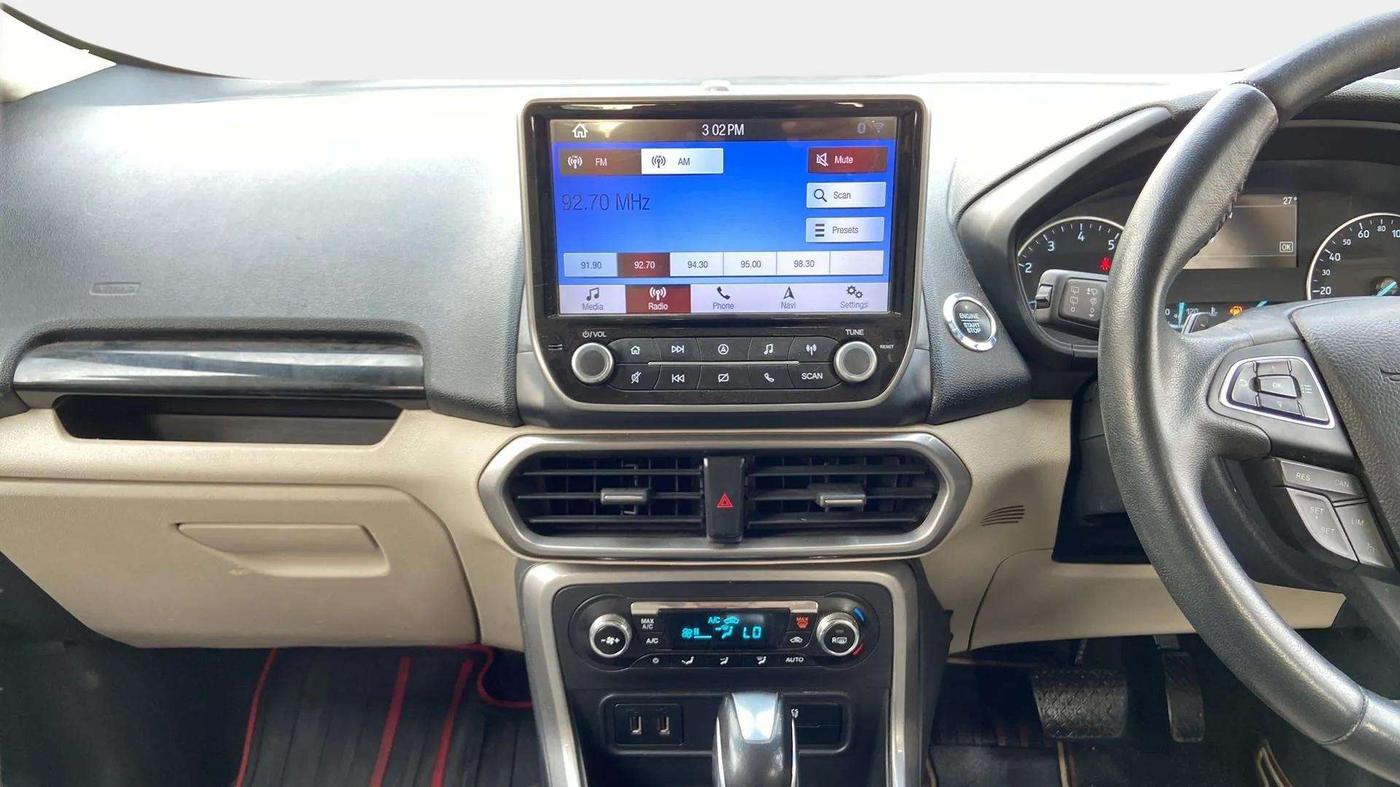 2020 Ford Ecosport TITANIUM + 1.5L PETROL AT, Petrol, Automatic, 77,088 km, Air Conditioner