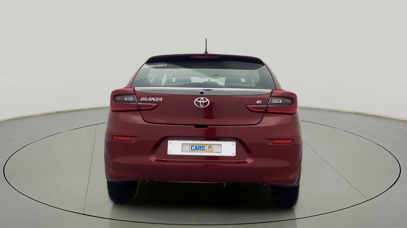 2024 Toyota Glanza E, Petrol, Manual, 1,250 km, Back/Rear