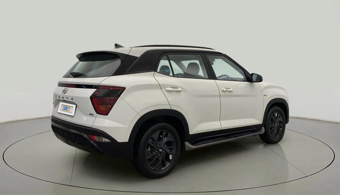 2023 Hyundai Creta SX (O) IVT KNIGHT 1.5 PETROL, Petrol, Automatic, 22,453 km, Right Back Diagonal