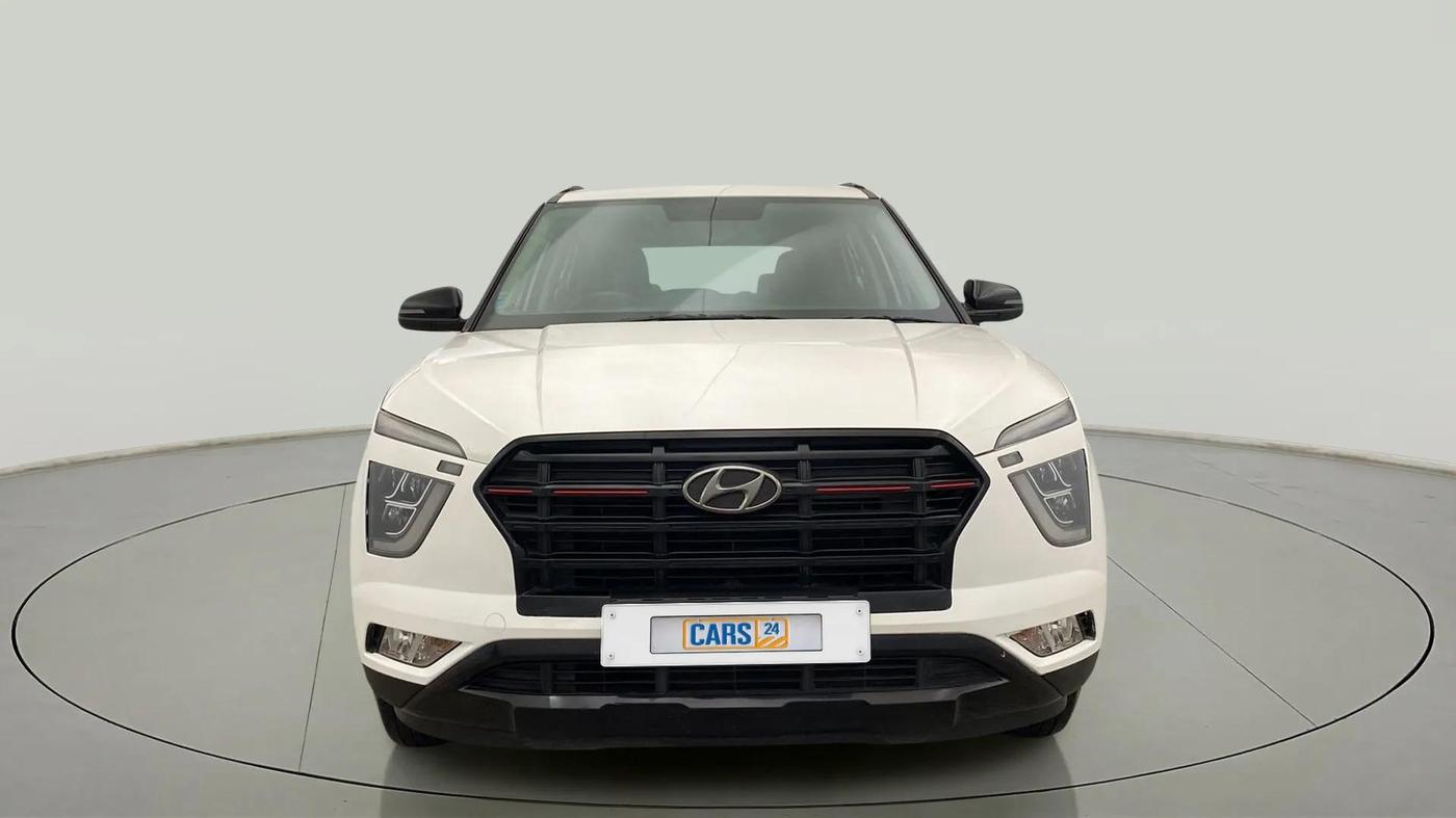 2023 Hyundai Creta SX (O) IVT KNIGHT 1.5 PETROL, Petrol, Automatic, 22,453 km, Front