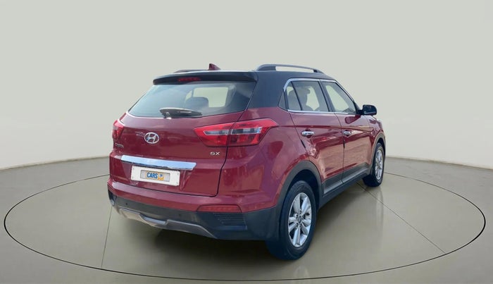 2016 Hyundai Creta SX PLUS 1.6 PETROL, Petrol, Manual, 72,986 km, Right Back Diagonal