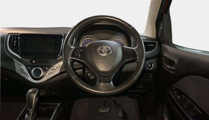 2019 Toyota Glanza V CVT, Petrol, Automatic, 70,446 km, Steering Wheel Close Up