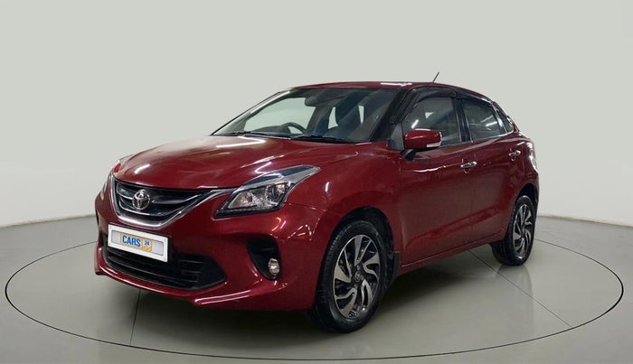 2019 Toyota Glanza V CVT, Petrol, Automatic, 70,446 km, Left Front Diagonal