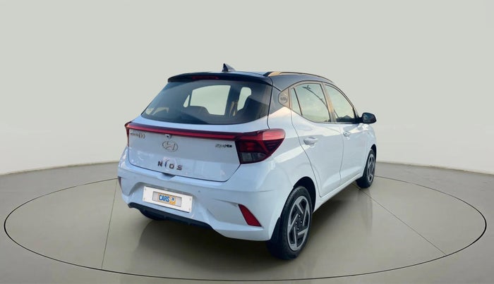 2023 Hyundai GRAND I10 NIOS SPORTZ AMT 1.2 KAPPA VTVT, Petrol, Automatic, 18,028 km, Right Back Diagonal