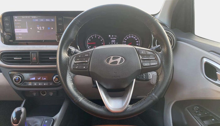 2023 Hyundai GRAND I10 NIOS SPORTZ AMT 1.2 KAPPA VTVT, Petrol, Automatic, 18,028 km, Steering Wheel Close Up