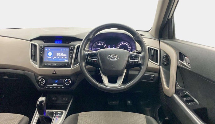 2017 Hyundai Creta SX PLUS AT 1.6 PETROL, Petrol, Automatic, 91,332 km, Steering Wheel Close Up