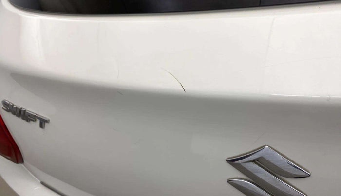 2023 Maruti Swift LXI, Petrol, Manual, 17,107 km, Dicky (Boot door) - Slightly dented