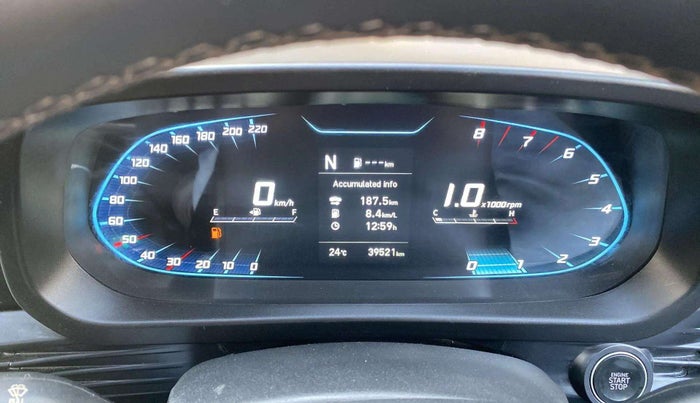 2020 Hyundai NEW I20 Asta 1.0 GDI Turbo IMT, Petrol, Manual, 39,730 km, Odometer Image