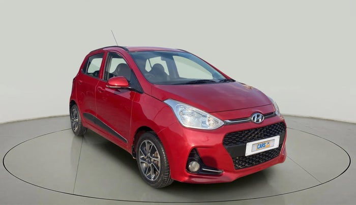 2018 Hyundai Grand i10 SPORTZ AT 1.2 KAPPA VTVT, Petrol, Automatic, 39,066 km, Right Front Diagonal