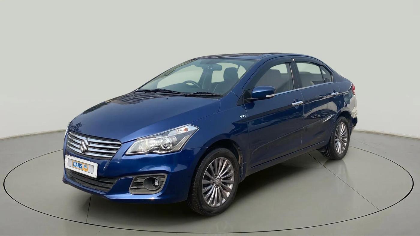 2017 Maruti Ciaz ALPHA  AT 1.4  PETROL, Petrol, Automatic, 68,944 km, Left Front Diagonal