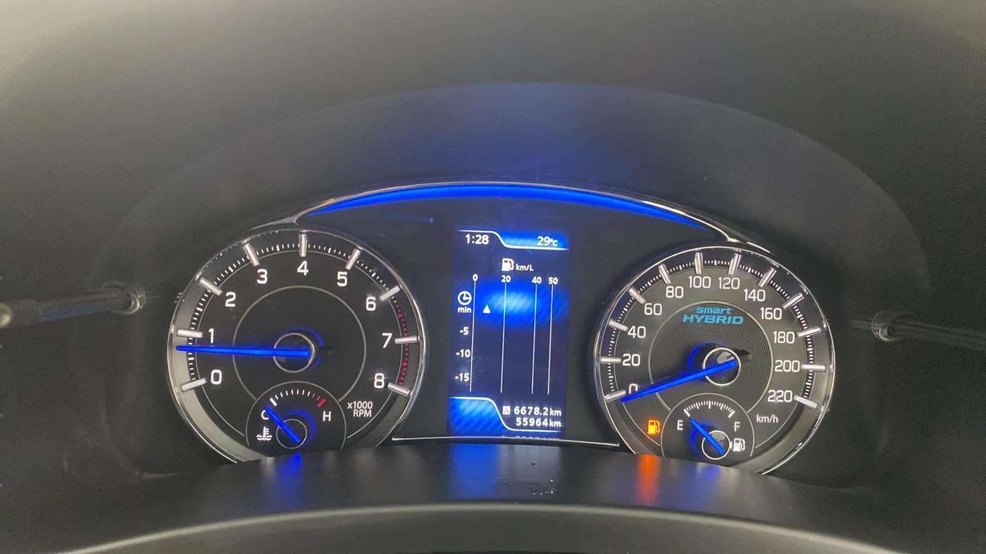 2019 Maruti Ciaz ZETA 1.5 SHVS MT PETROL, Petrol, Manual, 55,954 km, Odometer Image