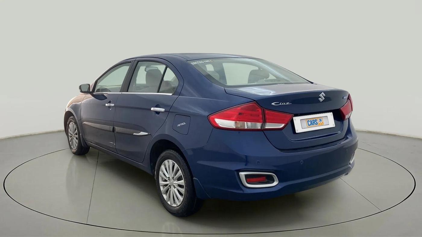 2019 Maruti Ciaz ZETA 1.5 SHVS MT PETROL, Petrol, Manual, 55,954 km, Left Back Diagonal