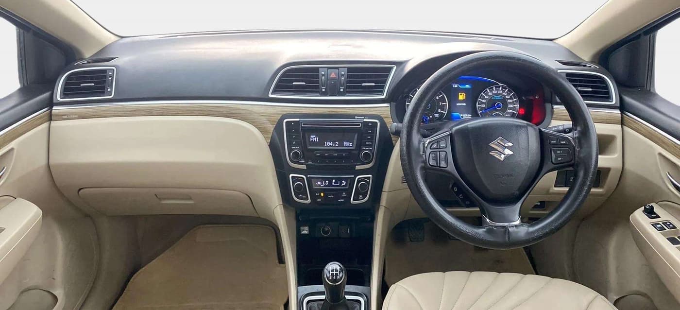 2019 Maruti Ciaz ZETA 1.5 SHVS MT PETROL, Petrol, Manual, 55,954 km, Dashboard