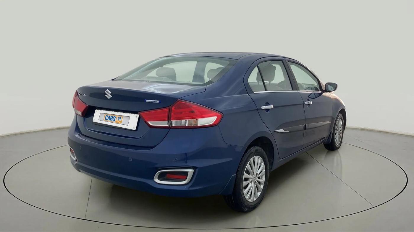 2019 Maruti Ciaz ZETA 1.5 SHVS MT PETROL, Petrol, Manual, 55,954 km, Right Back Diagonal