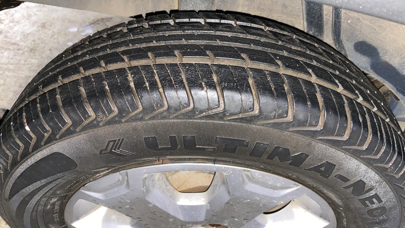 2019 Renault Kwid CLIMBER 1.0 AMT, Petrol, Automatic, 23,447 km, Right Rear Tyre Tread