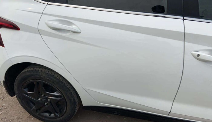 2021 Hyundai NEW I20 SPORTZ 1.2 MT, Petrol, Manual, 8,531 km, Rear left door - Minor scratches