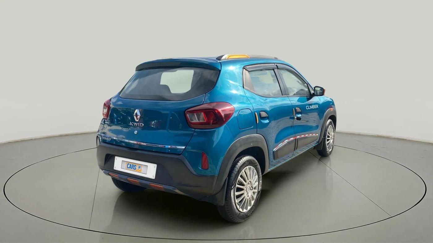 2019 Renault Kwid CLIMBER 1.0 (O), Petrol, Manual, 14,233 km, Right Back Diagonal