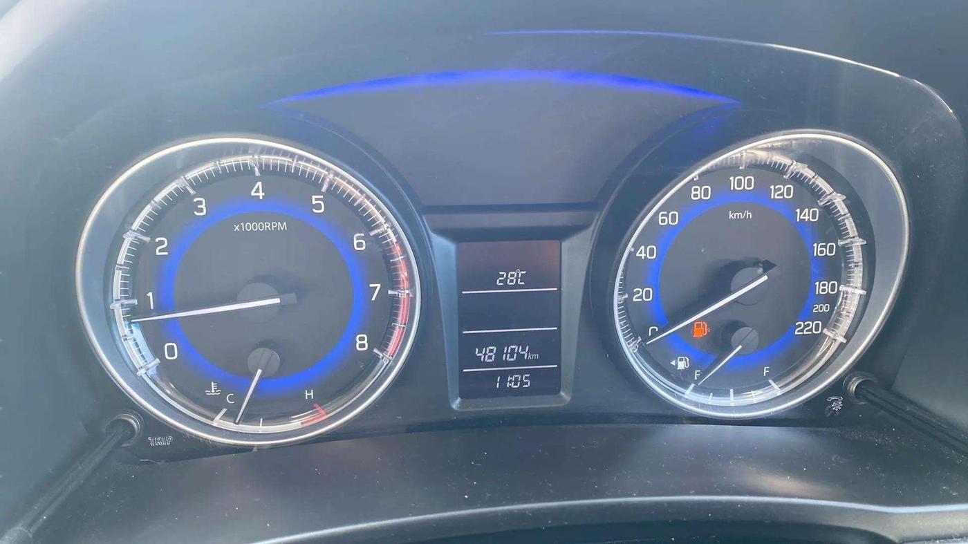 2018 Maruti Baleno DELTA PETROL 1.2, Petrol, Manual, 48,125 km, Odometer Image
