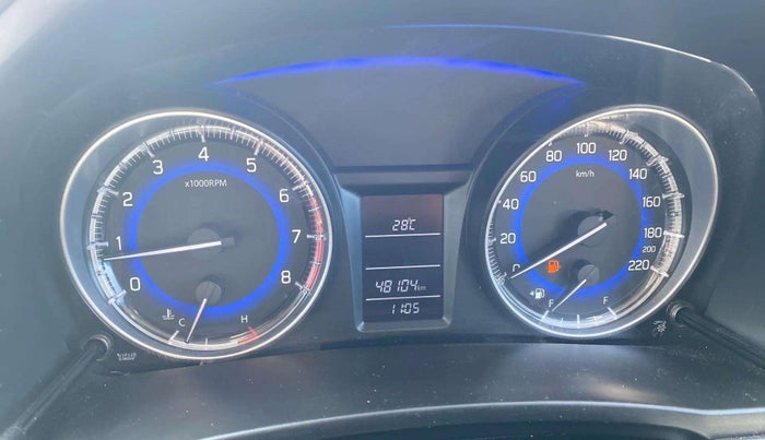 2018 Maruti Baleno DELTA PETROL 1.2, Petrol, Manual, 48,125 km, Odometer Image