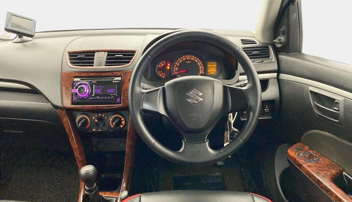 2017 Maruti Swift LXI (O), Petrol, Manual, 35,242 km, Steering Wheel Close Up