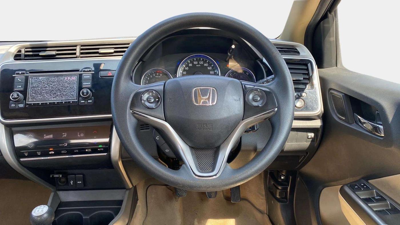 2016 Honda City 1.5L I-VTEC V MT, Petrol, Manual, 97,688 km, Steering Wheel Close Up