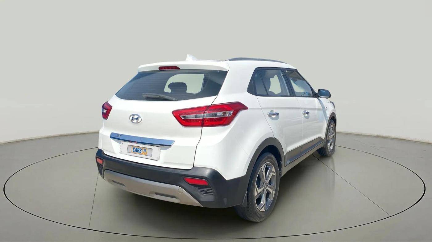 2019 Hyundai Creta SX AT 1.6 PETROL, Petrol, Automatic, 33,411 km, Right Back Diagonal