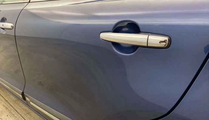 2021 Maruti Baleno ZETA CVT PETROL 1.2, Petrol, Automatic, 13,920 km, Rear left door - Minor scratches