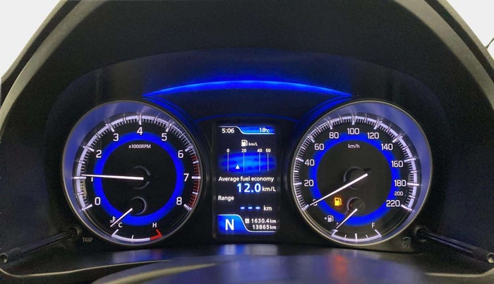 2021 Maruti Baleno ZETA CVT PETROL 1.2, Petrol, Automatic, 13,920 km, Odometer Image