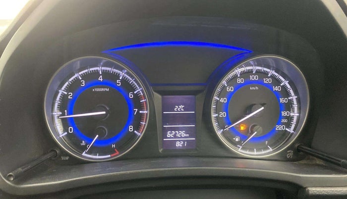 2017 Maruti Baleno DELTA PETROL 1.2, Petrol, Manual, 62,825 km, Odometer Image