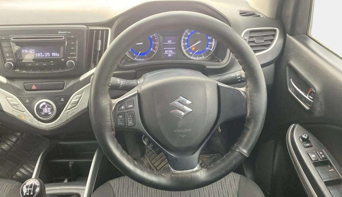 2017 Maruti Baleno DELTA PETROL 1.2, Petrol, Manual, 62,825 km, Steering Wheel Close Up