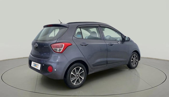 2018 Hyundai Grand i10 SPORTZ (O) AT 1.2 KAPPA VTVT, Petrol, Automatic, 98,327 km, Right Back Diagonal