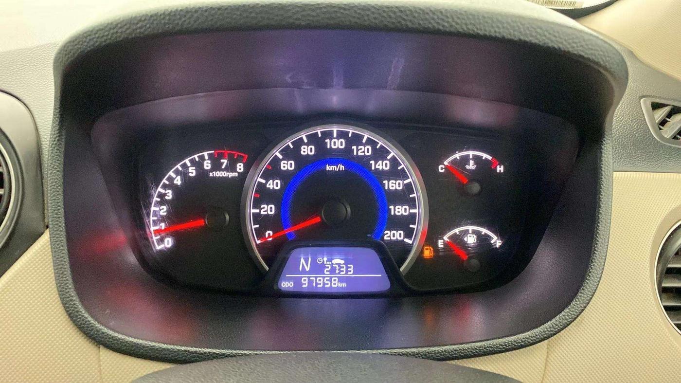 2018 Hyundai Grand i10 SPORTZ (O) AT 1.2 KAPPA VTVT, Petrol, Automatic, 98,327 km, Odometer Image