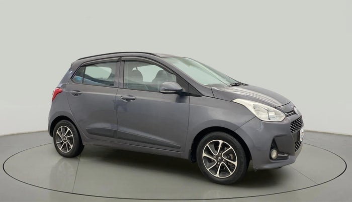 2018 Hyundai Grand i10 SPORTZ (O) AT 1.2 KAPPA VTVT, Petrol, Automatic, 98,327 km, Right Front Diagonal