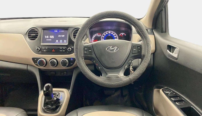 2018 Hyundai Grand i10 SPORTZ (O) AT 1.2 KAPPA VTVT, Petrol, Automatic, 98,327 km, Steering Wheel Close Up