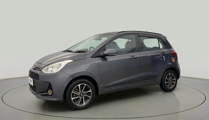 2018 Hyundai Grand i10 SPORTZ (O) AT 1.2 KAPPA VTVT, Petrol, Automatic, 98,327 km, Left Front Diagonal