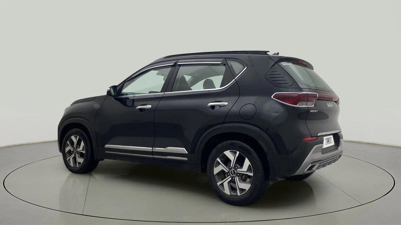 2022 KIA SONET HTX 1.5, Diesel, Manual, 29,493 km, Left Back Diagonal