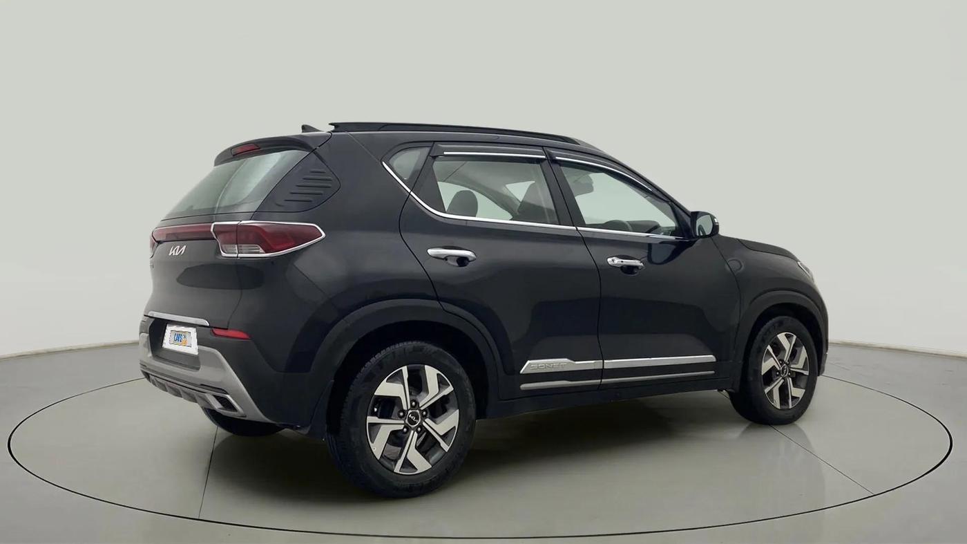 2022 KIA SONET HTX 1.5, Diesel, Manual, 29,493 km, Right Back Diagonal