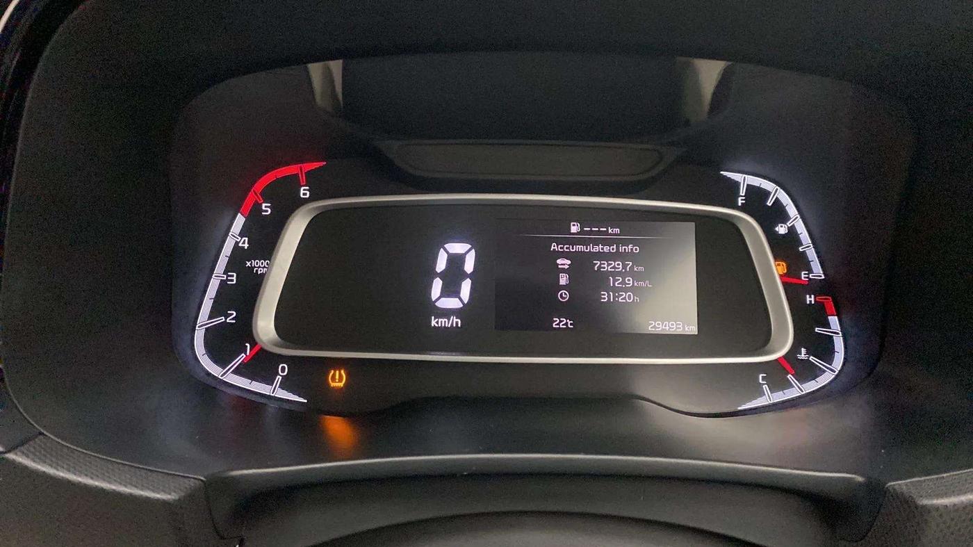 2022 KIA SONET HTX 1.5, Diesel, Manual, 29,493 km, Odometer Image