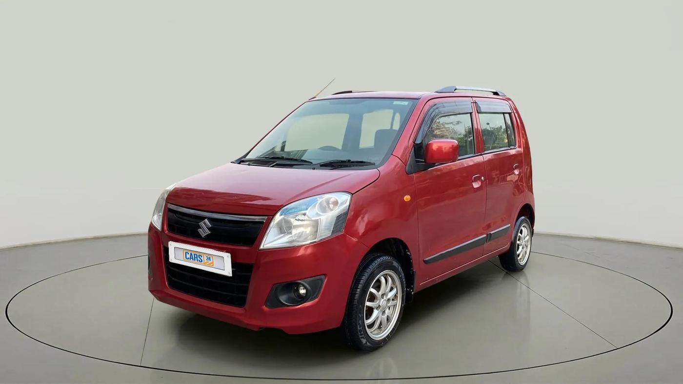 2016 Maruti Wagon R 1.0 VXI (O) AMT, Petrol, Automatic, 30,663 km, Left Front Diagonal