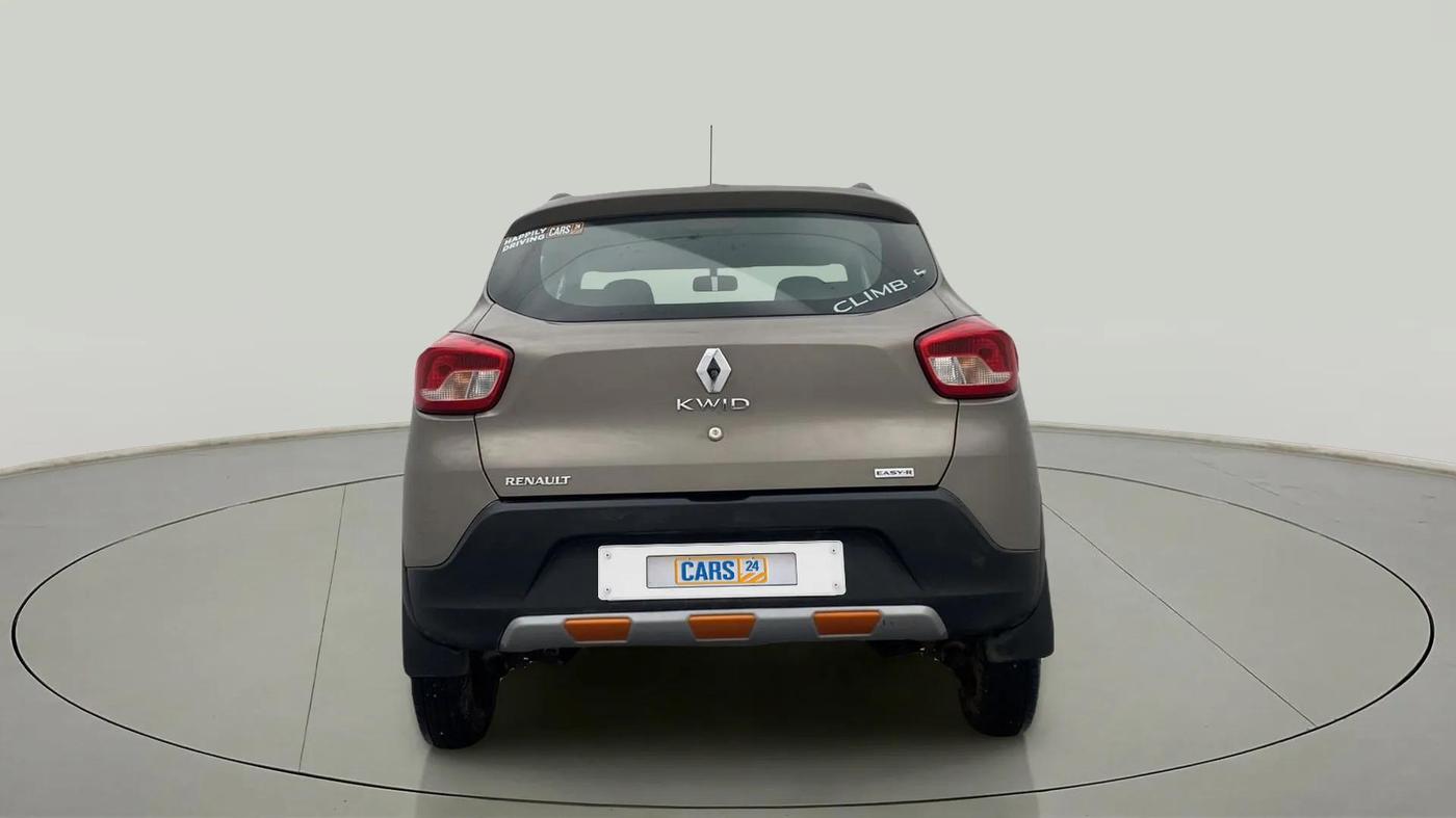 2018 Renault Kwid CLIMBER 1.0 AMT, Petrol, Automatic, 14,255 km, Back/Rear