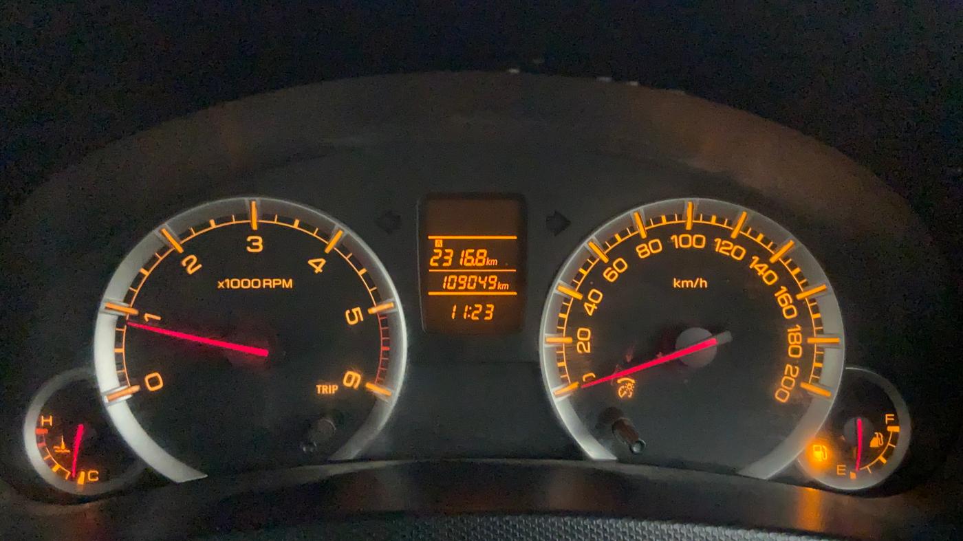2012 Maruti Swift VDI, Diesel, Manual, 1,09,228 km, Odometer Image