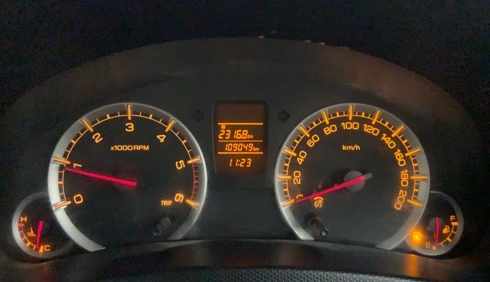 2012 Maruti Swift VDI, Diesel, Manual, 1,09,228 km, Odometer Image