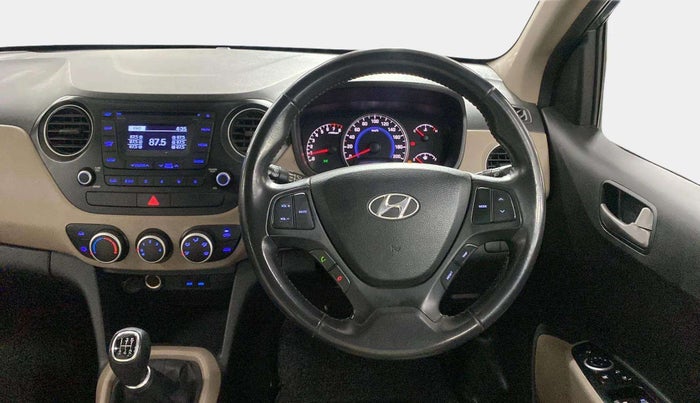 2014 Hyundai Grand i10 ASTA 1.2 KAPPA VTVT, Petrol, Manual, 31,770 km, Steering Wheel Close Up