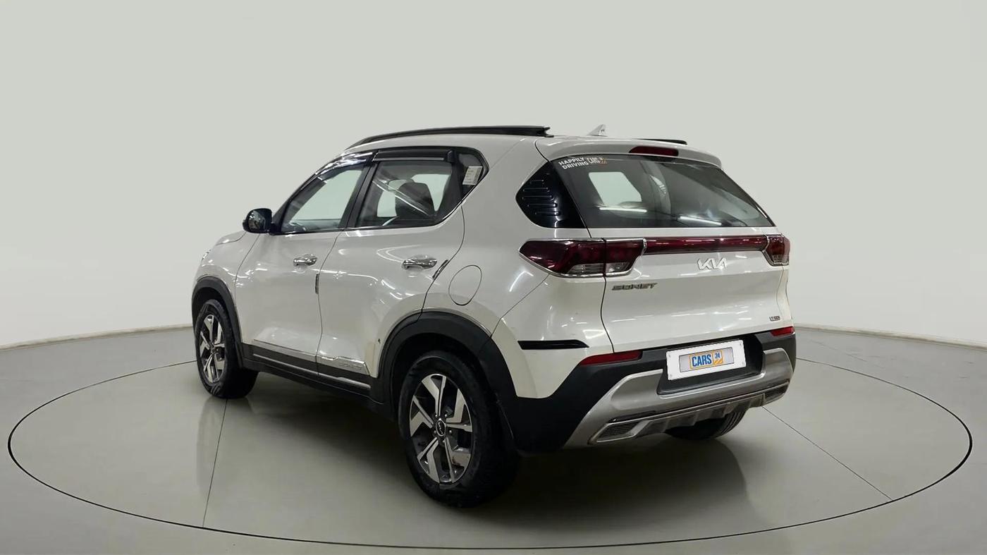 2021 KIA SONET HTX 1.0 IMT, Petrol, Manual, 22,807 km, Left Back Diagonal