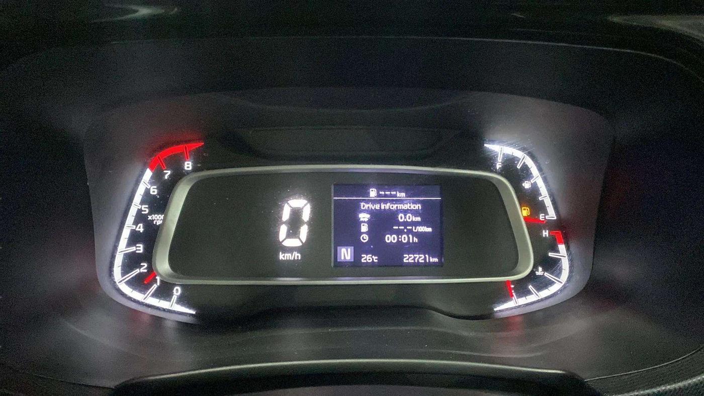 2021 KIA SONET HTX 1.0 IMT, Petrol, Manual, 22,807 km, Odometer Image