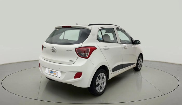 2015 Hyundai Grand i10 SPORTZ 1.2 KAPPA VTVT, Petrol, Manual, 71,329 km, Right Back Diagonal