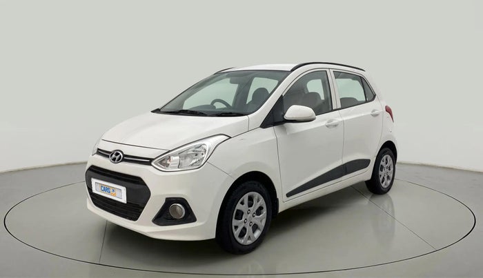 2015 Hyundai Grand i10 SPORTZ 1.2 KAPPA VTVT, Petrol, Manual, 71,329 km, Left Front Diagonal